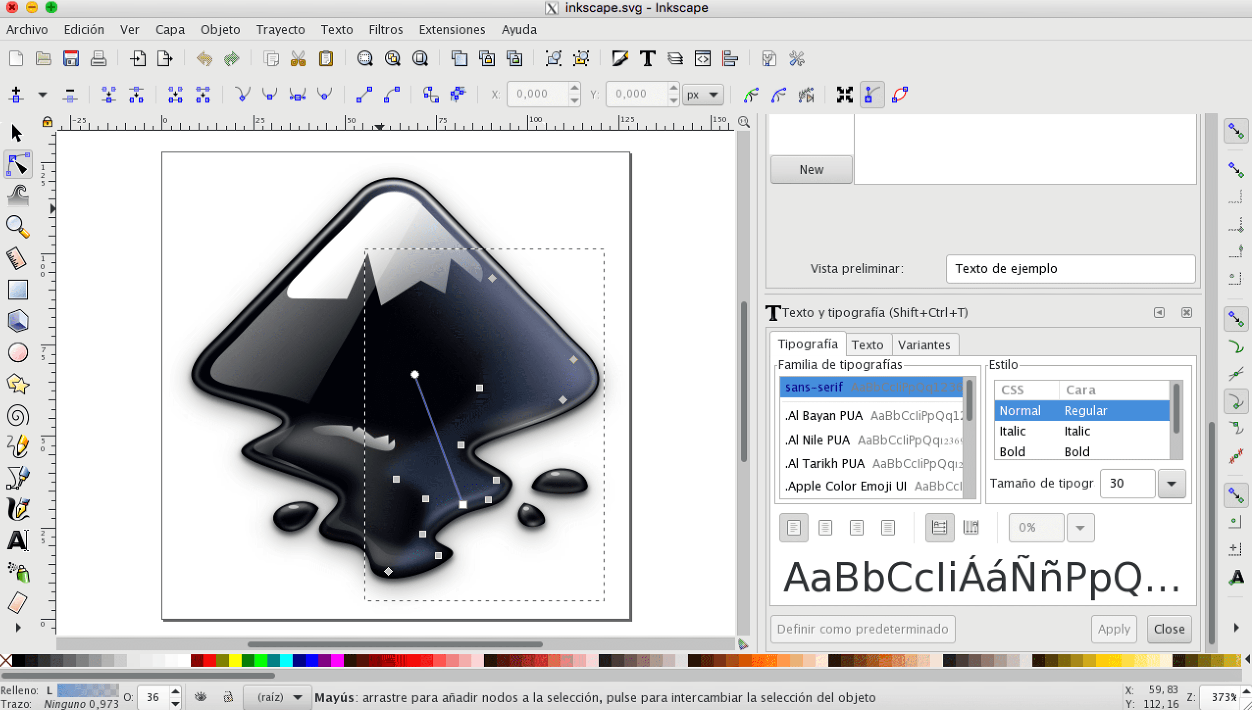 xcf to vector inkscape